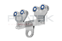 Тележка грузовая г/п 1200 кг, под крюк